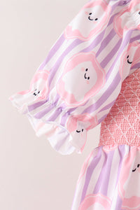 Ghost Smocked Ruffle Pants Set