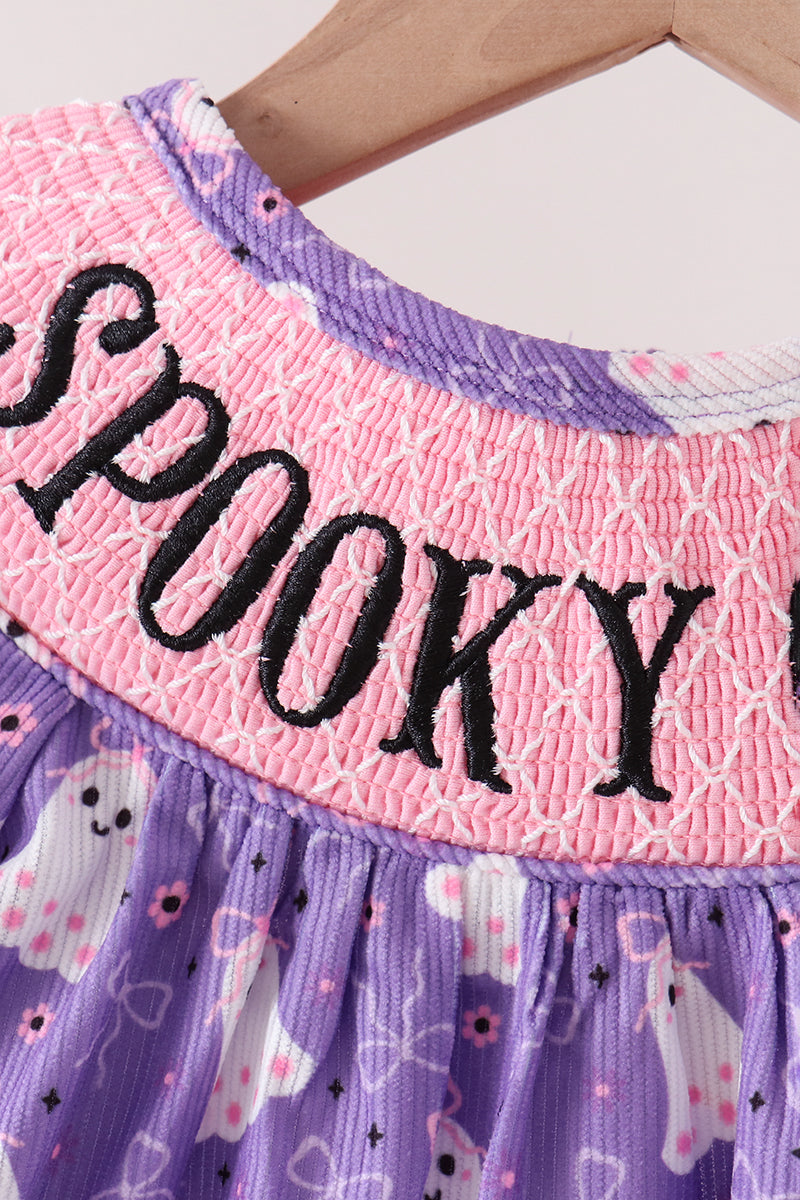 Spooky Cute Smocked Dress