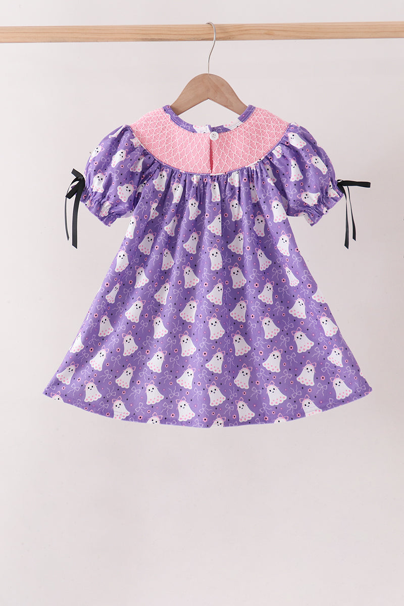 Spooky Cute Smocked Dress
