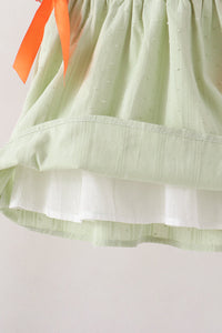 Pumpkin Smocked Dress