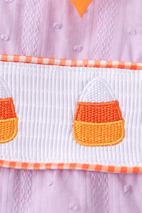 Candy Smocked Bloomer Set