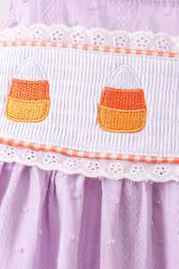 Candy Smocked Ruffle Shorts Set