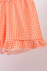 Candy Smocked Ruffle Shorts Set