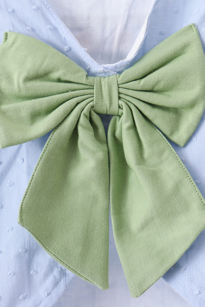 Pumpkin Embroidery jacquard Ruffle Bloomer Set
