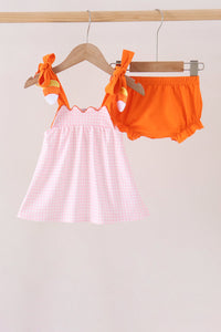 Candy Corn Bloomer Set