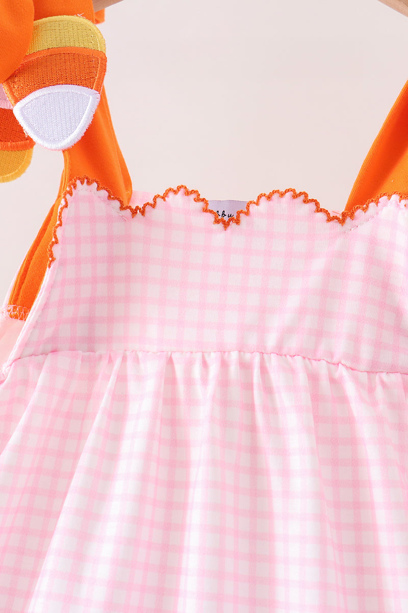 Candy Corn Ruffle Shorts Set