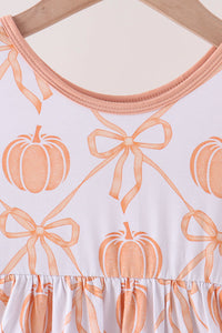 Pumpkin Bow Bamboo Set