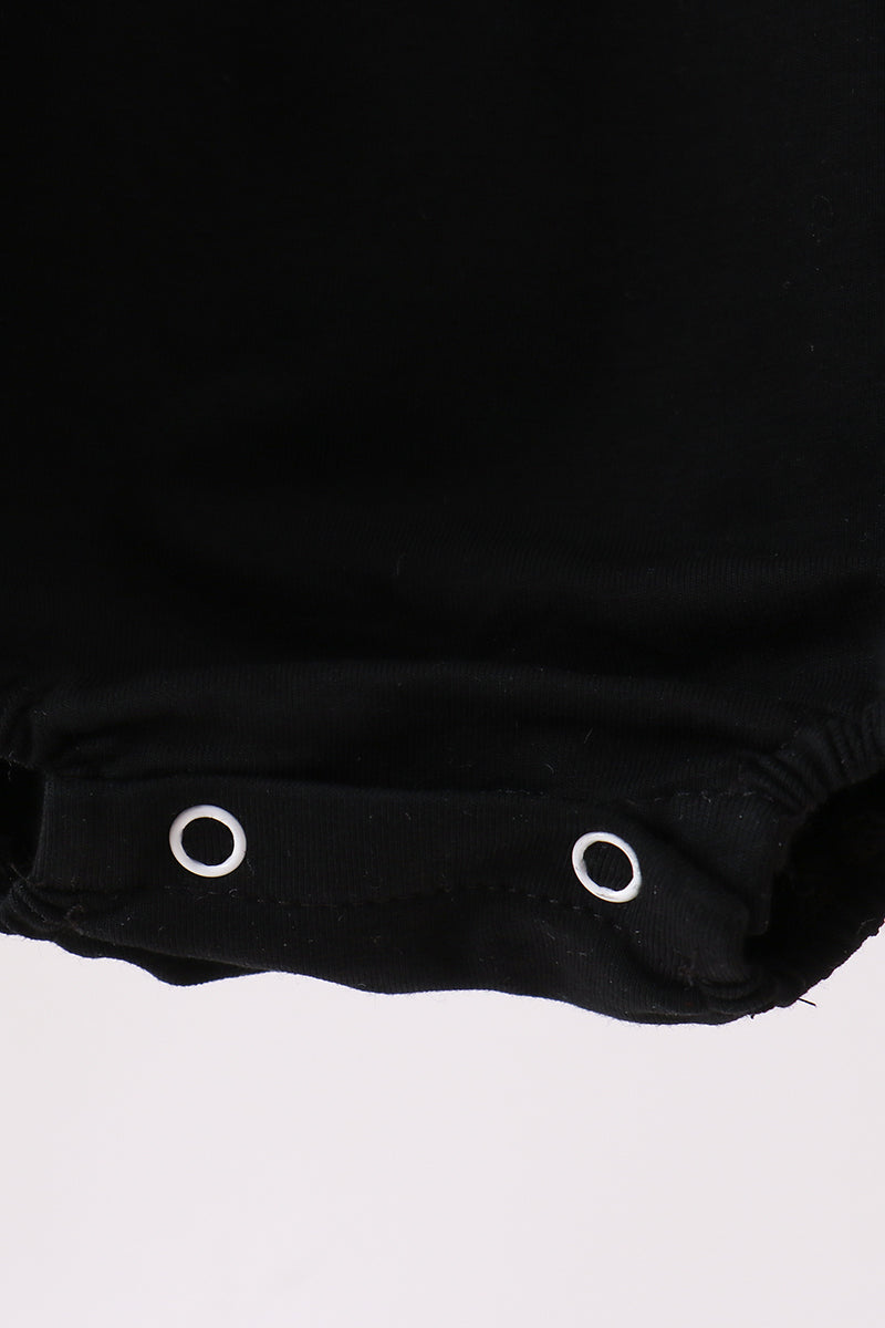 Pumpkin cat Embroidery Ruffle Bubble