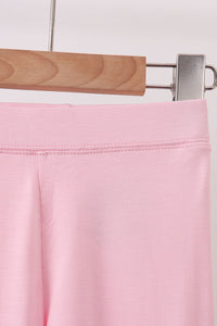 Princess floral stripe bamboo pants set