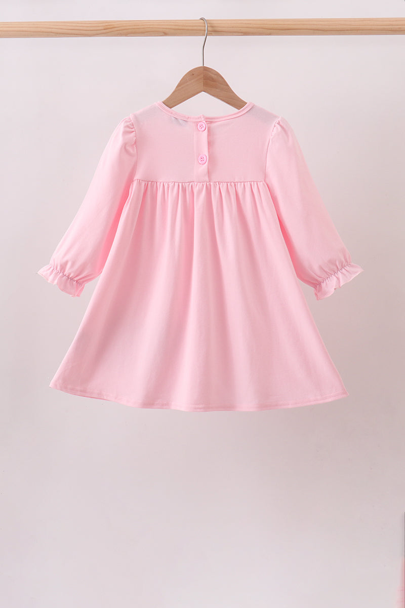 Mallard Applique Ruffle Dress