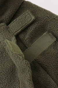 Fleece Bow Coat - Green