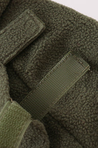 Fleece Bow Coat - Green