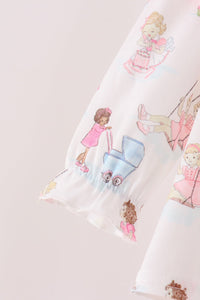 All day adventure ruffle bloomer set