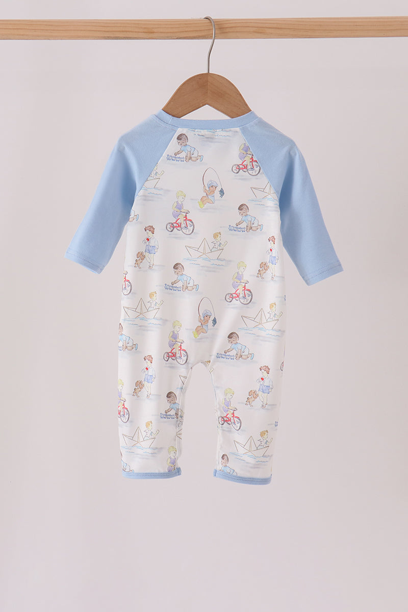 All day adventure pocket romper