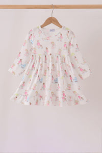 All day adventure ruffle dress