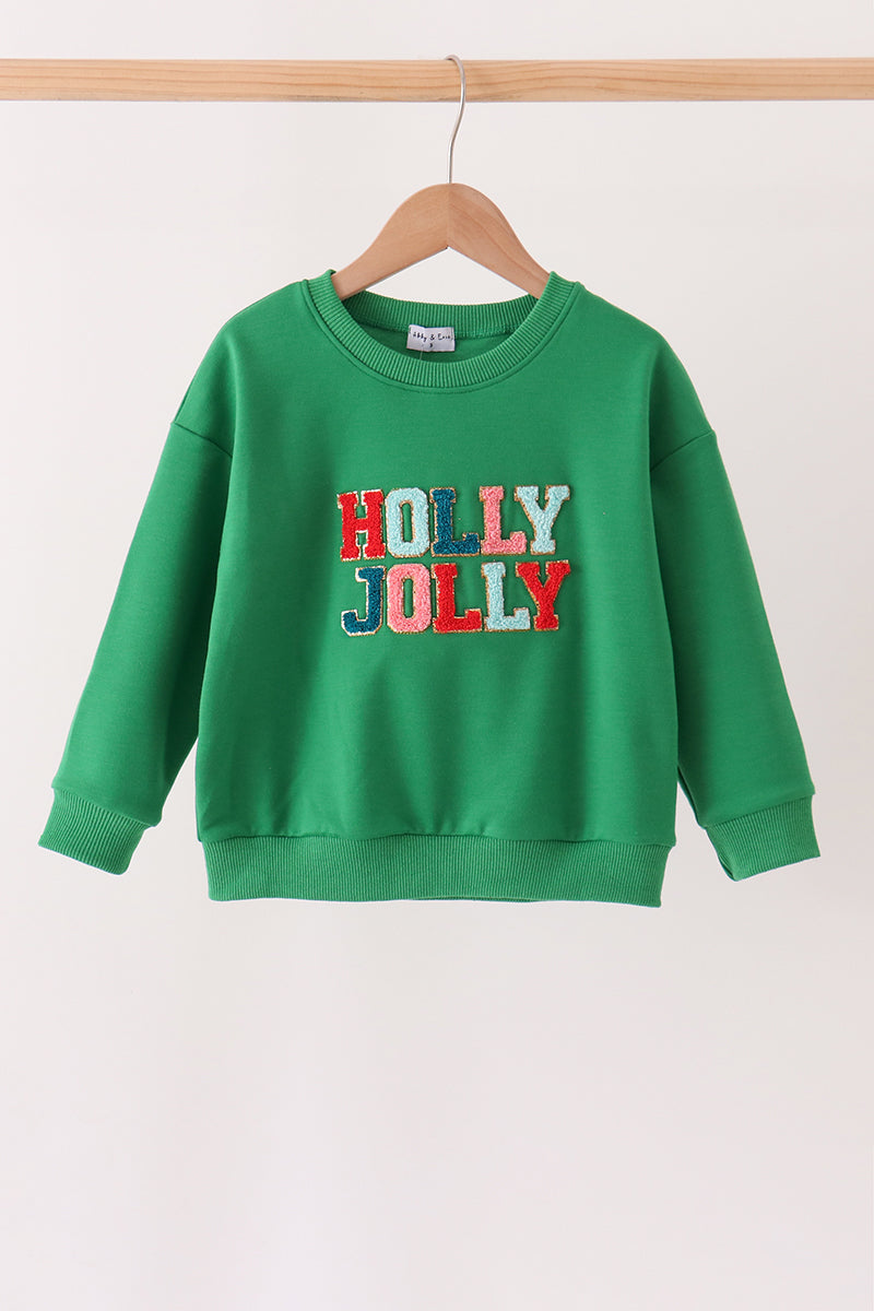 Holly Jolly French Knot Top