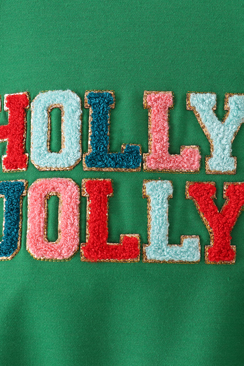Holly Jolly French Knot Top