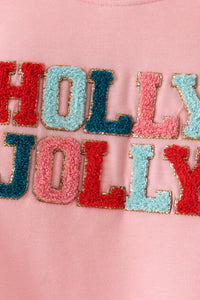 Holly Jolly French Knot Mom&me Top