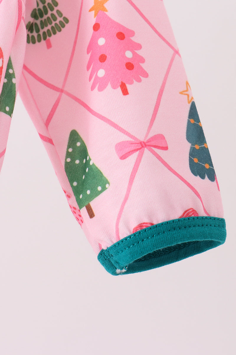 Christmas Tree Embroidery Gown