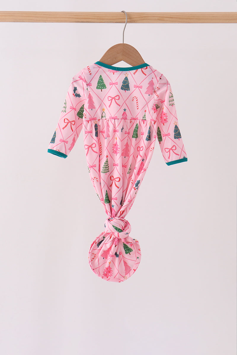 Christmas Tree Embroidery Gown