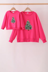 Christmas Tree Sequin Mom&me Top