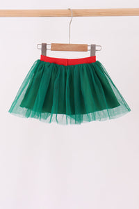 Santa Sequin Skort