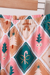 Gingerbread Bamboo Mom&me Pajama Set