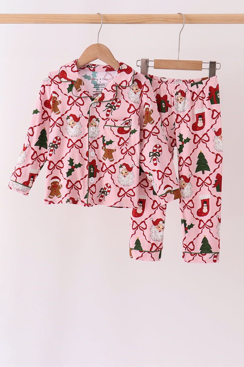 Christmas Tree Bamboo Mom&me Pajama Set