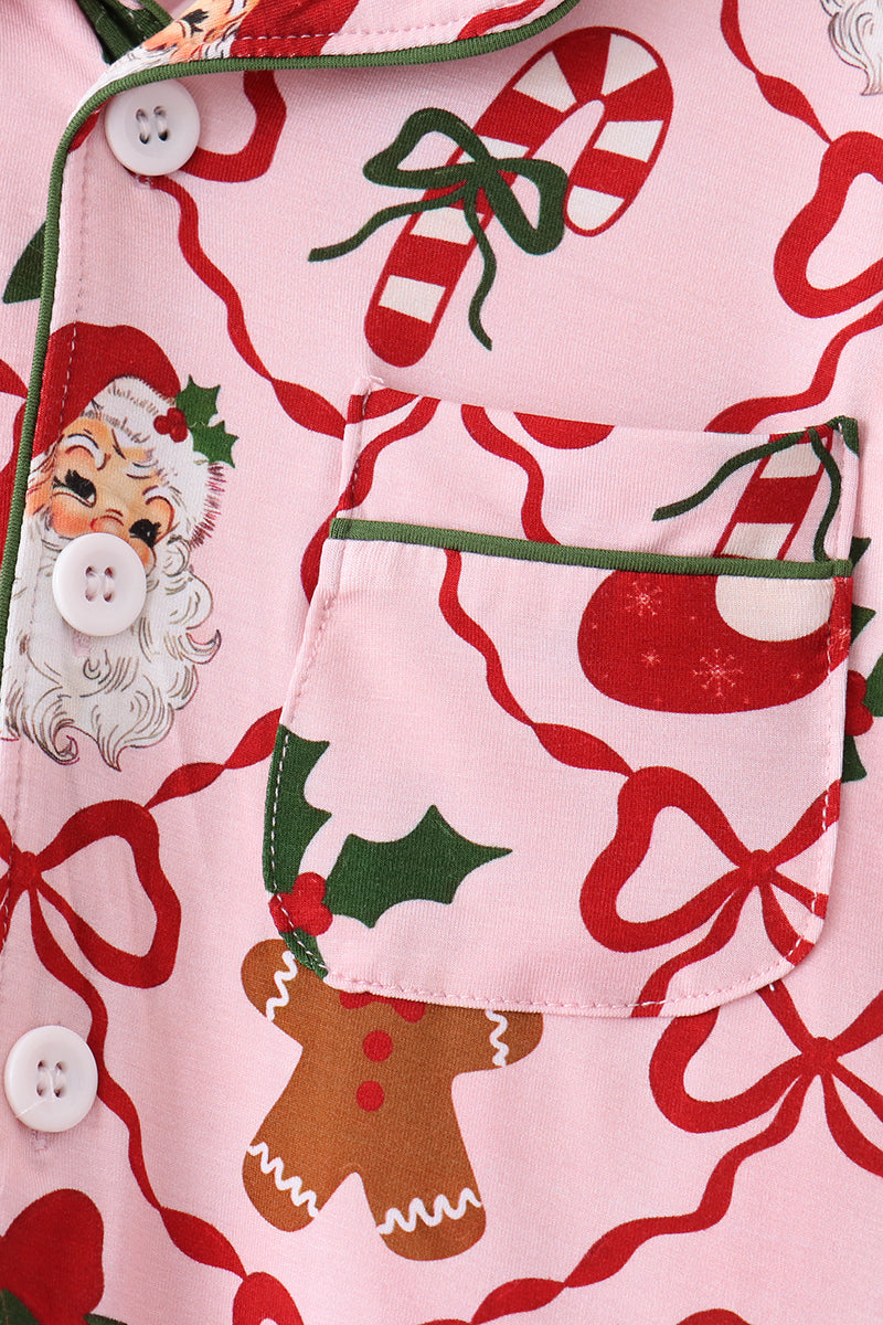 Christmas Tree Bamboo Mom&me Pajama Set