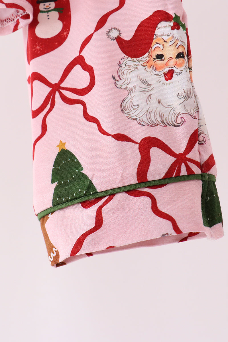 Christmas Tree Bamboo Mom&me Pajama Set