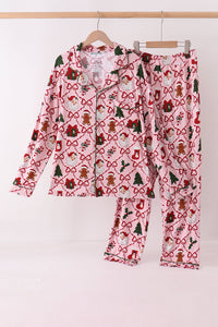 Christmas Tree Bamboo Mom&me Pajama Set