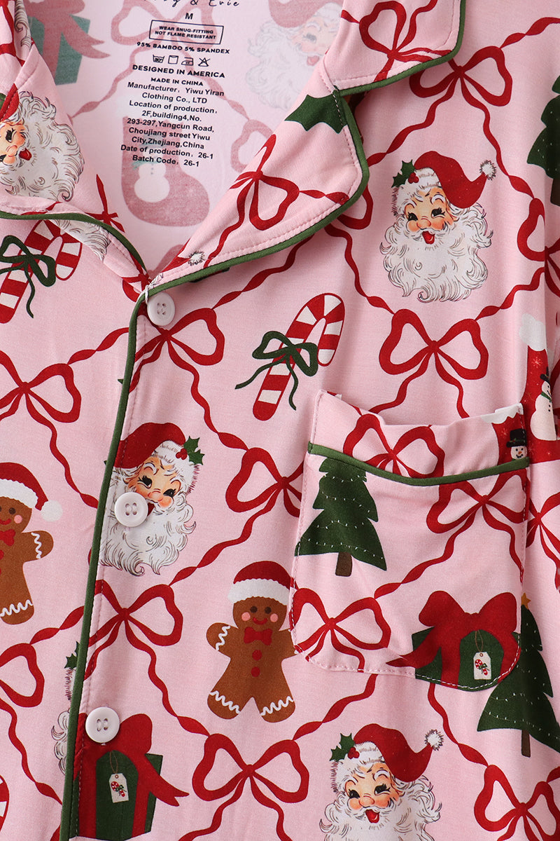 Christmas Tree Bamboo Mom&me Pajama Set