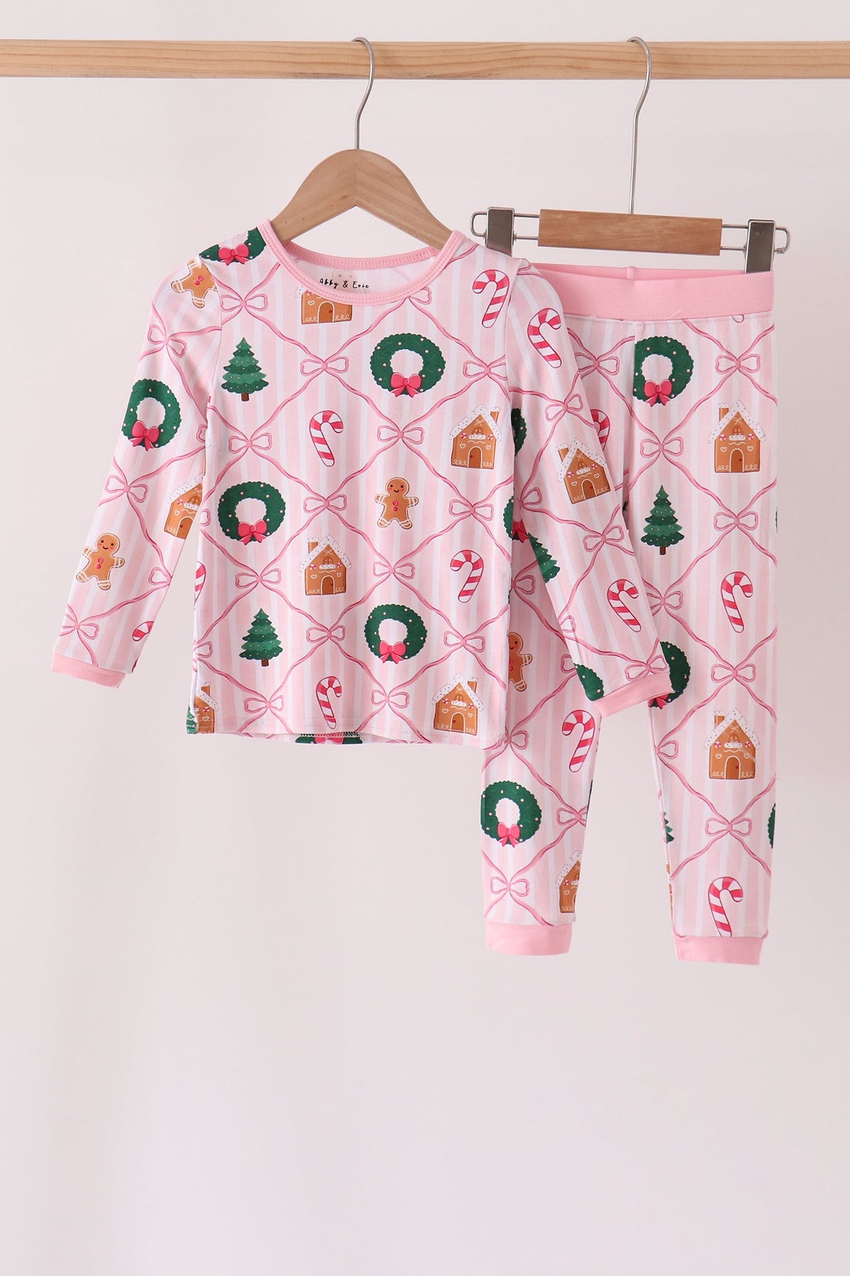 Christmas Tree Bamboo Mom&me Pajama Set