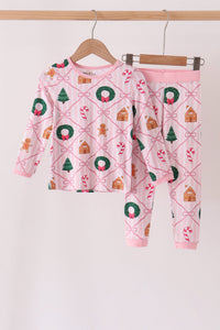 Christmas Tree Bamboo Mom&me Pajama Set
