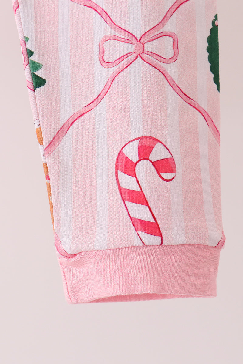 Christmas Tree Bamboo Mom&me Pajama Set