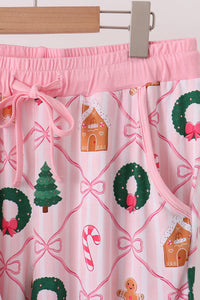 Christmas Tree Bamboo Mom&me Pajama Set