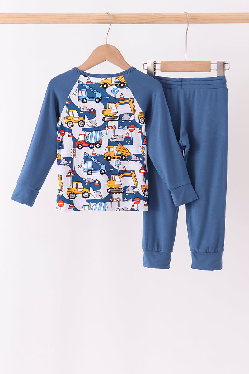 Excavator Bamboo Pants Set