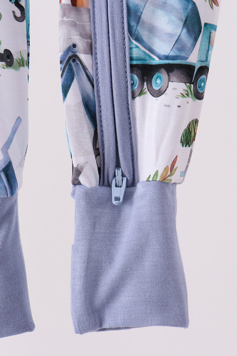 Excavator Bamboo Romper
