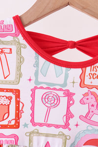 Santa Carousel Pajama Set