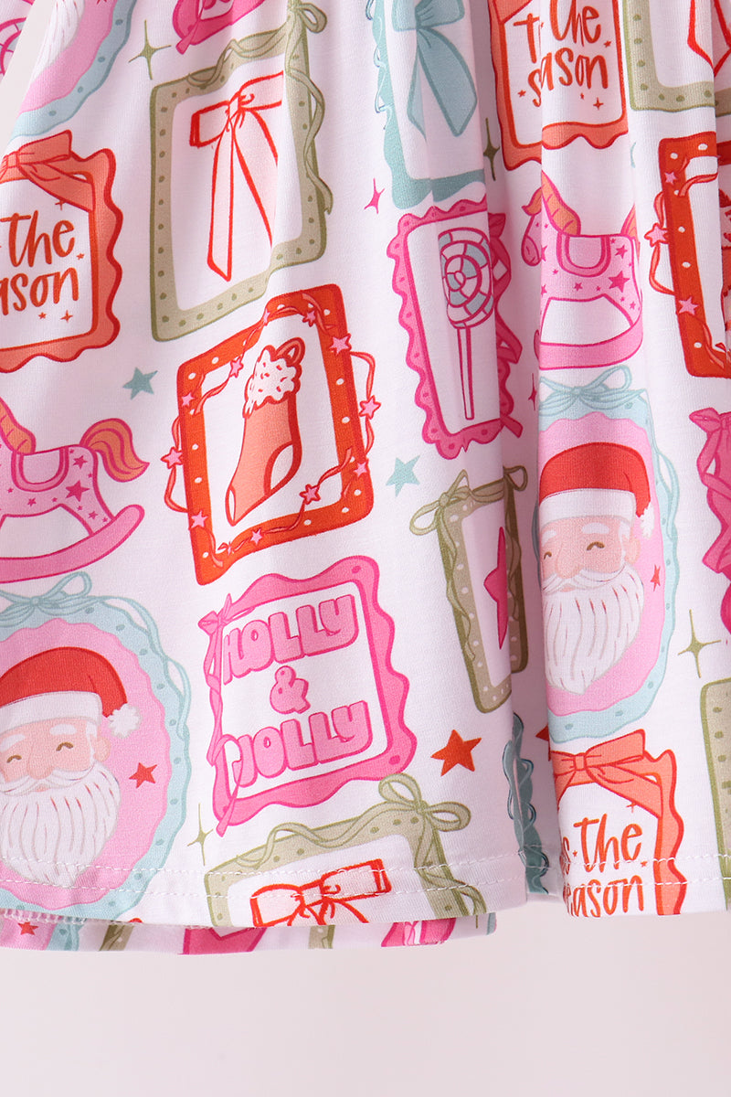 Santa Carousel Pajama Set