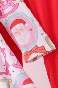 Santa Carousel Pajama Set
