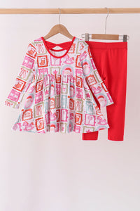 Santa Carousel Pajama Set