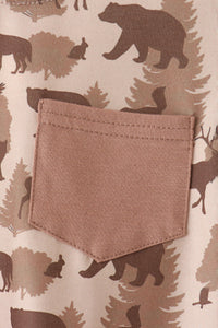 Camouflage pocket jogger set
