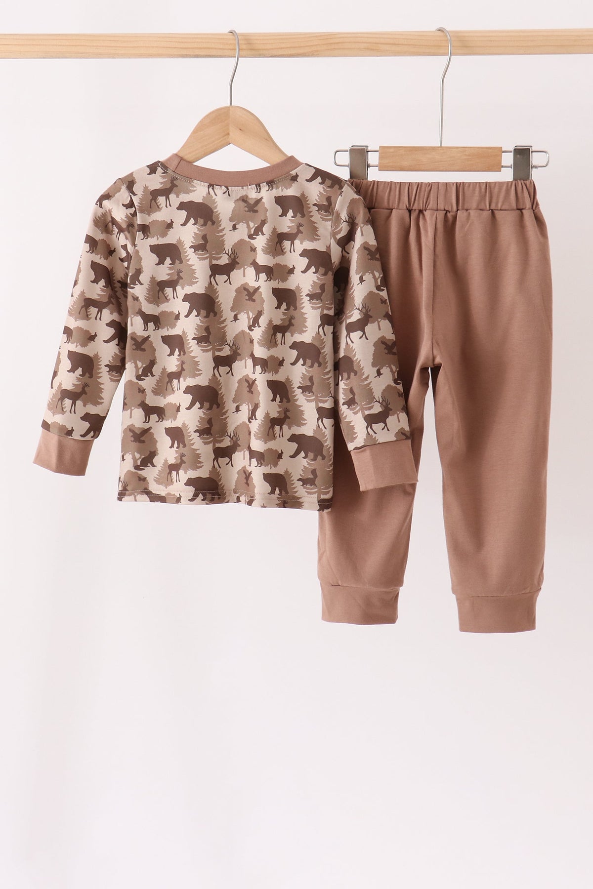 Camouflage pocket jogger set