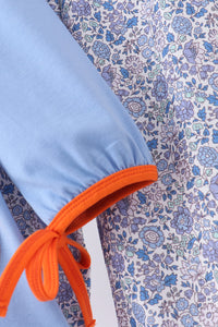 Pumpkin applique ruffle pants set