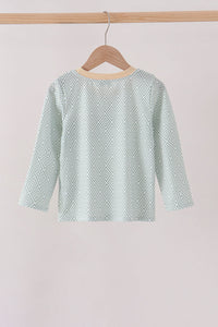 Geo Diamond Pocket Top