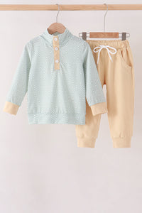 Geo Diamond pants set