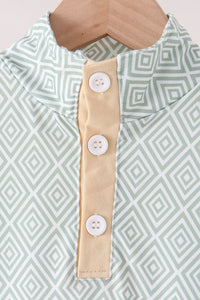 Geo Diamond pants set