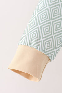 Geo Diamond pants set