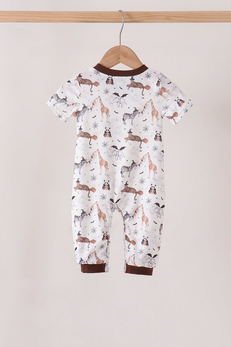 Zoo animal romper